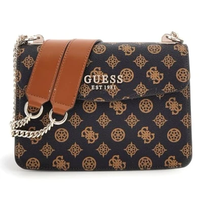 Imagen de Guess Evelune Convertible Xbody FLAP Bolso de mano, Mujer, Talla: One Size, Mocha