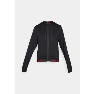 Imagen de HUGO Sporty Logo_Jacket Ropa DE Sala_Chaqueta, Black1, L para Mujer