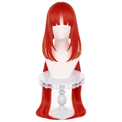 Imagen de HIROAKIYA Nilou Wig, Genshin Impact Cosplay Wig with Cap, Length approx.100cm