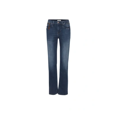 Imagen de PULZ Pzkarolina Vaqueros rectos, Mujer, Talla: 30x30, medium blue