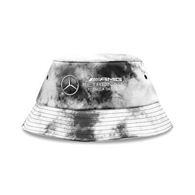 Imagen de Mercedes AMG Petronas Formula Uno Team Tie Dye Bucket Cap Gris Unisex Size: One Size