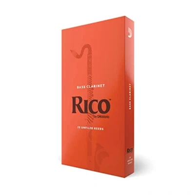 Imagen de Rico 2.0 Strength Reeds for Bass Clarinet (Pack of 25)