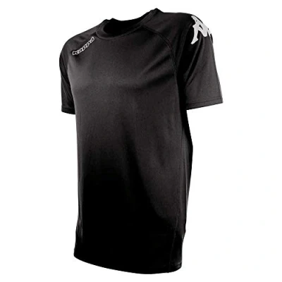 Imagen de Kappa Tesis SS Camiseta, Hombre, Negro, 6Y