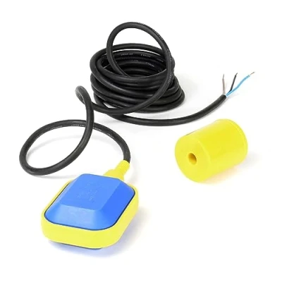 Imagen de Interruptor Flotante PVC, conmutador avisador Alarma de Nivel Agua con Cable 10m 250V 16A
