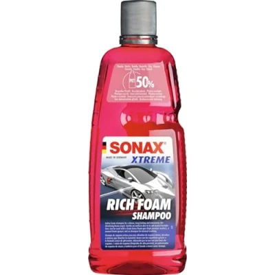 Imagen de SONAX Champú XTREME RichFoam (1 Litro) crea espuma densa, duradera e intensa que disuelve la suciedad del automóvil N. 02483000 544
