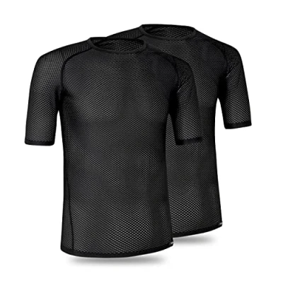 Imagen de GripGrab Camiseta Interior de Manga Corta Ultraligera para Hombre 1 y 2 Unidades, Malla Fresca