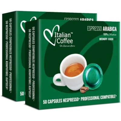 Imagen de 100 Capsulas Nespresso Profesional % Arabica de Café Pro