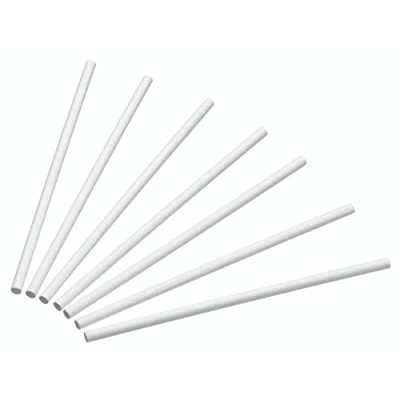 Imagen de Sweetly Does It Palos Piruletas y Tartas, Papel, Blanco, Paquete de 50, 10 cm.