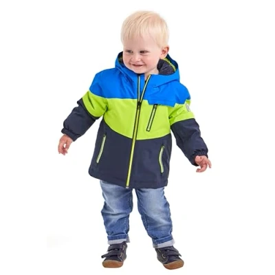 Imagen de Killtec Unisex Chaqueta de esquí/chaqueta funcional con capucha y protección contra la nieve FISW 3 MNS SKI JCKT, neon blue, 122/128, 38914 000