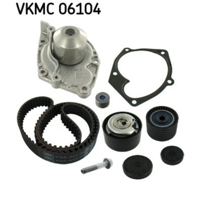 Imagen de SKF VKMC 06104 Bomba de Agua + Kit Distribucion 126 RENAULT: MEGANE 2, CLIO 3, 3