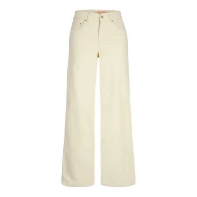 Imagen de JJXX Jxgelly WIDE CORD PANT Pernera ancha, Mujer, Talla: 28x34, Bone white