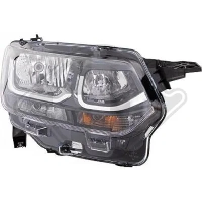 Imagen de DIEDERICHS 6696080 Faros derecha H7/H1, W21/5W Halógena para circulación por la TOYOTA: Proace II Furgón, City Verso