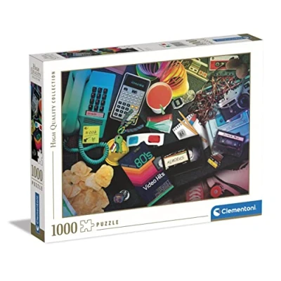 Imagen de Clementoni Puzzle 1000 Piezas Objetos nostálgicos; Nostalgia, Adulto(39649)
