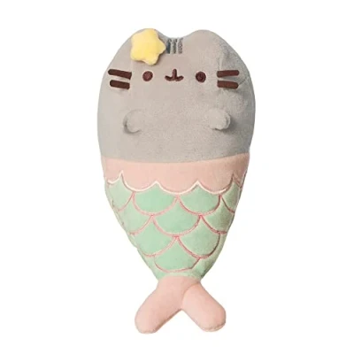 Imagen de Aurora World Aurora, 61517, Pusheen Sirena, Peluche ecológico, Rosa y Aguamarina, Color Pink &amp; Aqua