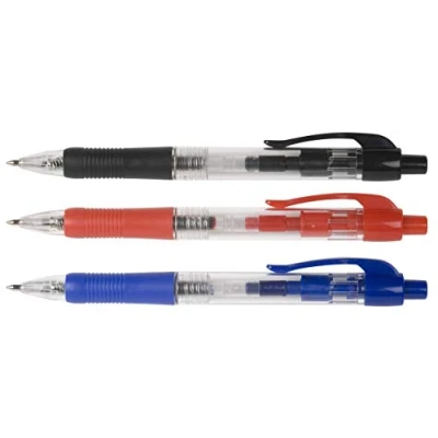 Imagen de Boligrafo q connect azul retractil con sujecion de caucho