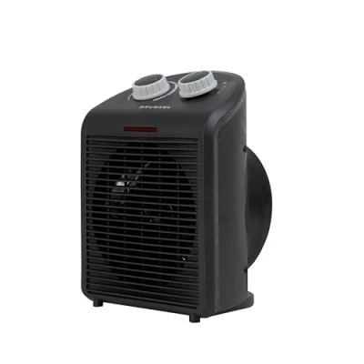 Imagen de Calefactor de baño Grunkel bajo consumo, hasta 2000W, 3 modos, 6 niveles potencia, antivuelco (Negro)