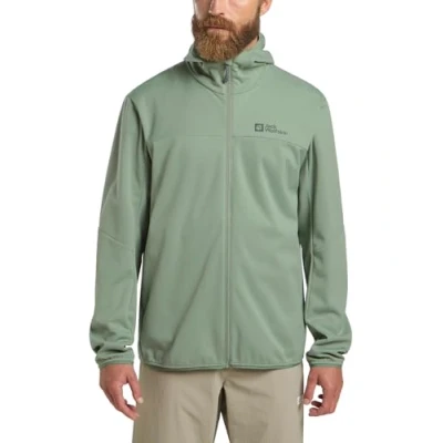 Imagen de Jack Wolfskin Feldberg Hoody M Chaqueta Softshell, eucalipto, Large Hombres