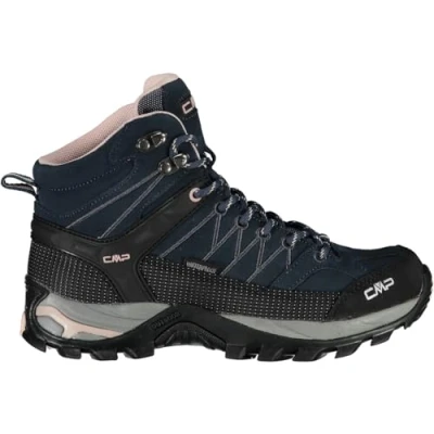 Imagen de CMP Rigel MID Trekking Shoes WP Zapatillas de senderismo, Mujer, Talla: 43, Asphalt/antracite/rose Zapatos