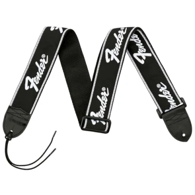 Imagen de Fender 099 0671 000 Correa con logo para correr, negra