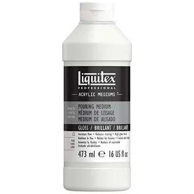 Imagen de Liquitex profesional, médium de efectos, Pouring medium, mediúm para verter o alisado 473 ml