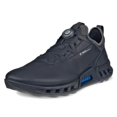 Imagen de ECCO, Biom C4 Boa Gore tex, Zapatillas de golf impermeables para hombre, Negro , 11 11.5