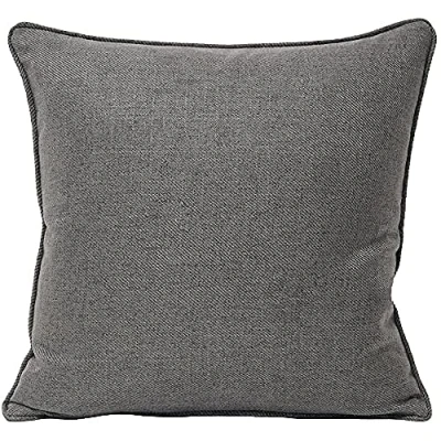 Imagen de Paoletti Riva Atlantic Cojín con Relleno de poliéster (55 x 55 cm), Color Gris, 55cm