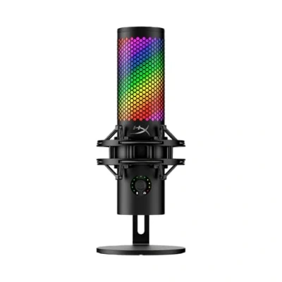 Imagen de Micrófono HYPERX QuadCast 2, USB, Sensor para silenciar, Indicadores LED, Negro