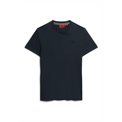 Imagen de Superdry Vintage LOGO Camiseta básica, Hombre, Talla: Small, Eclipse navy