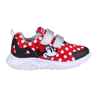 Imagen de CERDÁ LIFE&#039;S LITTLE MOMENTS Zapatillas de Verano con Velcro Minnie Mouse para Facilitar Ponerselas Muy Ligeras, Rojo, 31 EU