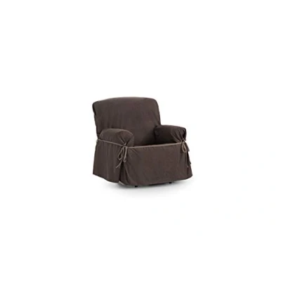 Imagen de Eysa Loira Protect Funda de sofá 65% Poliester 35% algodón, 0/marrón, 1 plaza