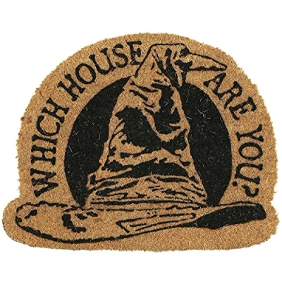 Imagen de Harry Potter Sorting Hat Door Mat Felpudo, Multicolor, 50 x 40 cm
