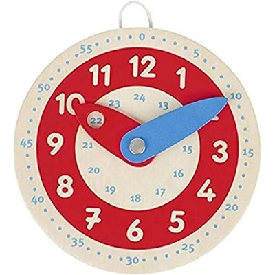 Imagen de Goki Learn To Tell The Time Reloj de Aprendizaje, Multicolor, 10 cm
