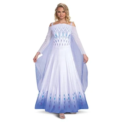 Imagen de Disguise Disfraz para mujer Frozen 2 Snow Queen Elsa Prestige Blanco M