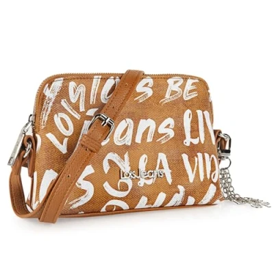 Imagen de LOIS Jeans Words Bandolera, Mujer, Talla: One Size, Camel
