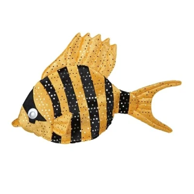 Imagen de Widmann Hut Tropischer Fisch, Plüschhut mit Pailletten, Hut, Kopfbedeckung, Kostüm, Karneval, Mottoparty