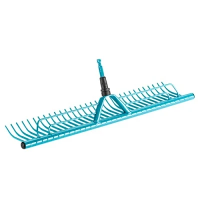 Imagen de Gardena G3381 20, Rastrillo de Césped Combisystem, Azul, 60 cm