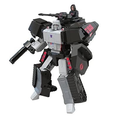Imagen de Transformers Generations Collaborative: Fusión G.I. Joe, Tanque H.I.S.S. Megatron con Figura Baronesa Cobra A Partir de 8 años