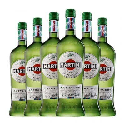 Imagen de Vermut Martini Extra Dry Seco Botella Misil 1 L (Caja de 6 L)
