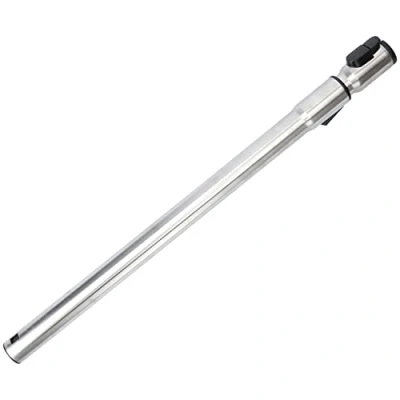 Imagen de McFilter Tubo telescópico adecuado para todas las aspiradoras Miele (por ejemplo, S2, S4, S5, S6, S8, C1, C2, C3), de acero inoxidable, con función clic