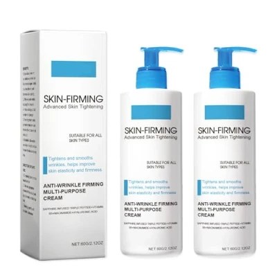 Imagen de Glossy Ultra Firming and Revitalizing Cream, Skin Rejuvenating 2024 New Advanced &amp; Wrinkle Reducing Cream (2pcs)