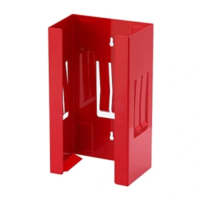 Imagen de CASOMAN dispensador magnético de Guantes/pañuelos, Capacidad 8 Libras, Guantes Rojos, Soporte para guantera, Montaje en Pared,
