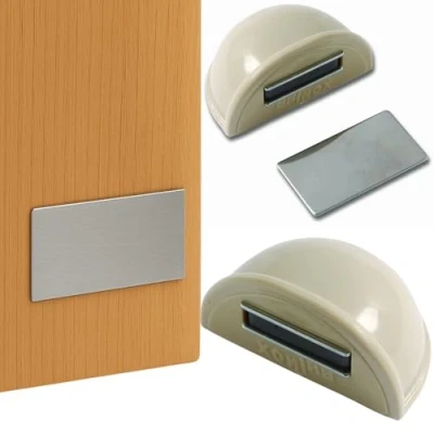 Imagen de Brinox B78260Q Tope retenedor con imán, 4,8 x 3,3 2,5 cm, color beige