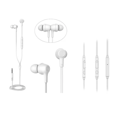Imagen de Auriculares Botón Edenwood Edi01 C/micrófono Blanco