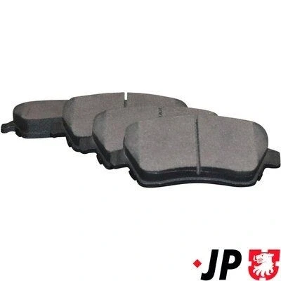 Imagen de JP GROUP 4363601910 Juego de pastillas freno Eje delantero excl. contacto avisador desgaste RENAULT: Clio 3, Megane 4, DACIA: Lodgy