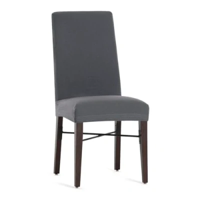 Imagen de Eysa Funda para Silla Bronx Gris Oscuro 50 x 55 cm 2 Unidades
