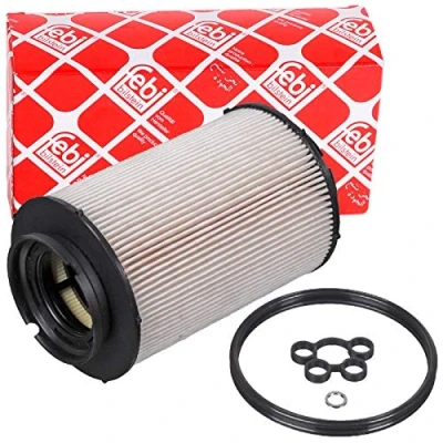Imagen de FEBI BILSTEIN 26566 Filtro Combustible Cartucho filtrante con junta anular VOLKSWAGEN: GOLF 5, Touran I, 6, SEAT: Leon II Hatchback, Altea