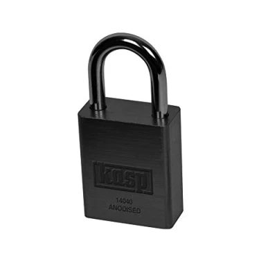 Imagen de Kasp K14040BLAD Candado de Aluminio, 40 mm, Negro
