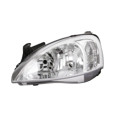 Imagen de VAN WEZEL 3779963 Faros izquierda H7/H7 transparente para circulación por la derecha con servomotor reg. alcance luces OPEL: Corsa C Hatchback