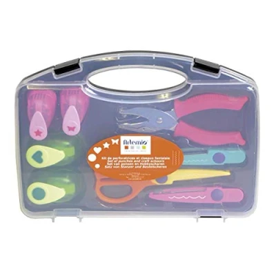 Imagen de Artémio Kit de Manualidades (con Punzones y Tijeras), Multicolor