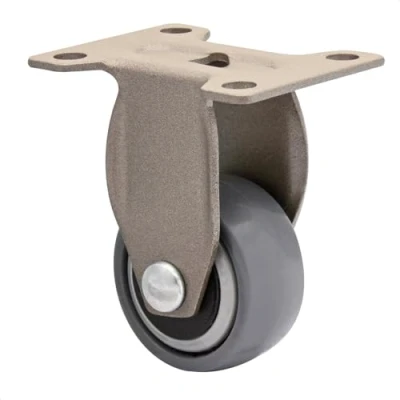 Imagen de WAGNER design yourself 01242801 fijas transporte/Ruedas para muebles, placa atornillable, Gris, (Ø) 25 mm